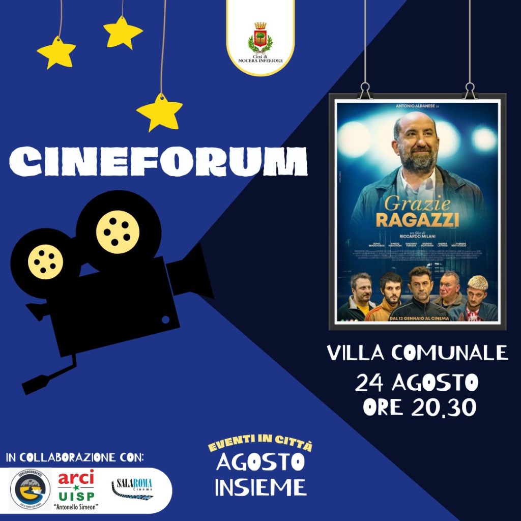 Quarto appuntamento del Cineforum di Nocera