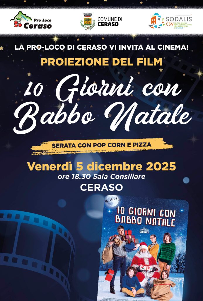 Al cinema con 10 giorni con Babbo Natale