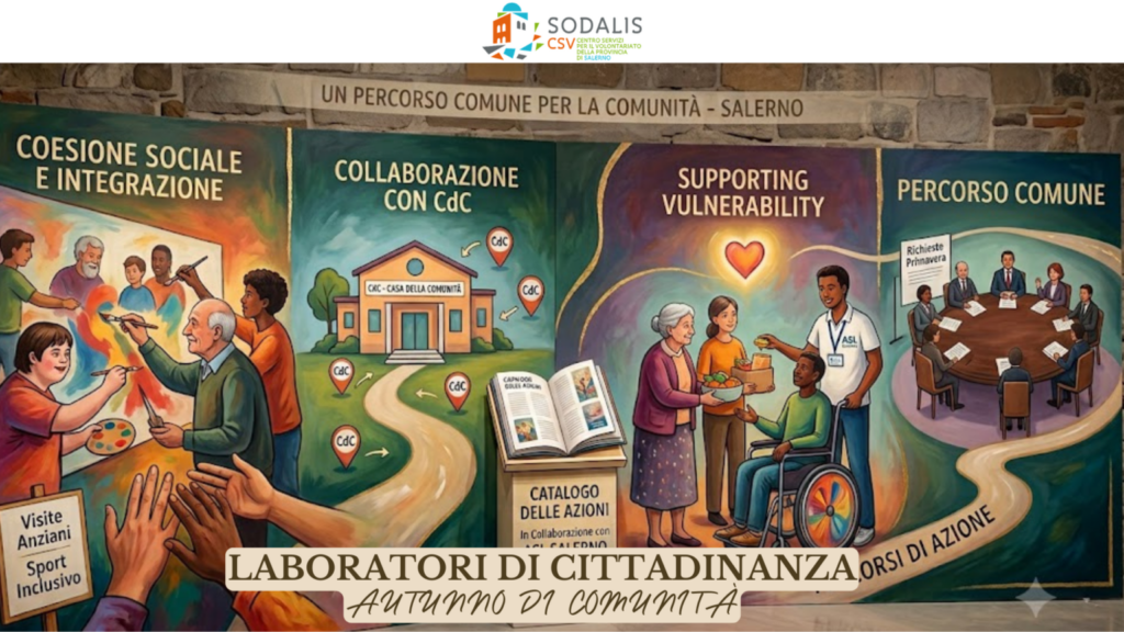 Il calendario dei Laboratori di cittadinanza autunno di comunità 2026