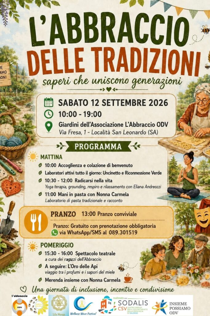 Un abbraccio delle tradizioni