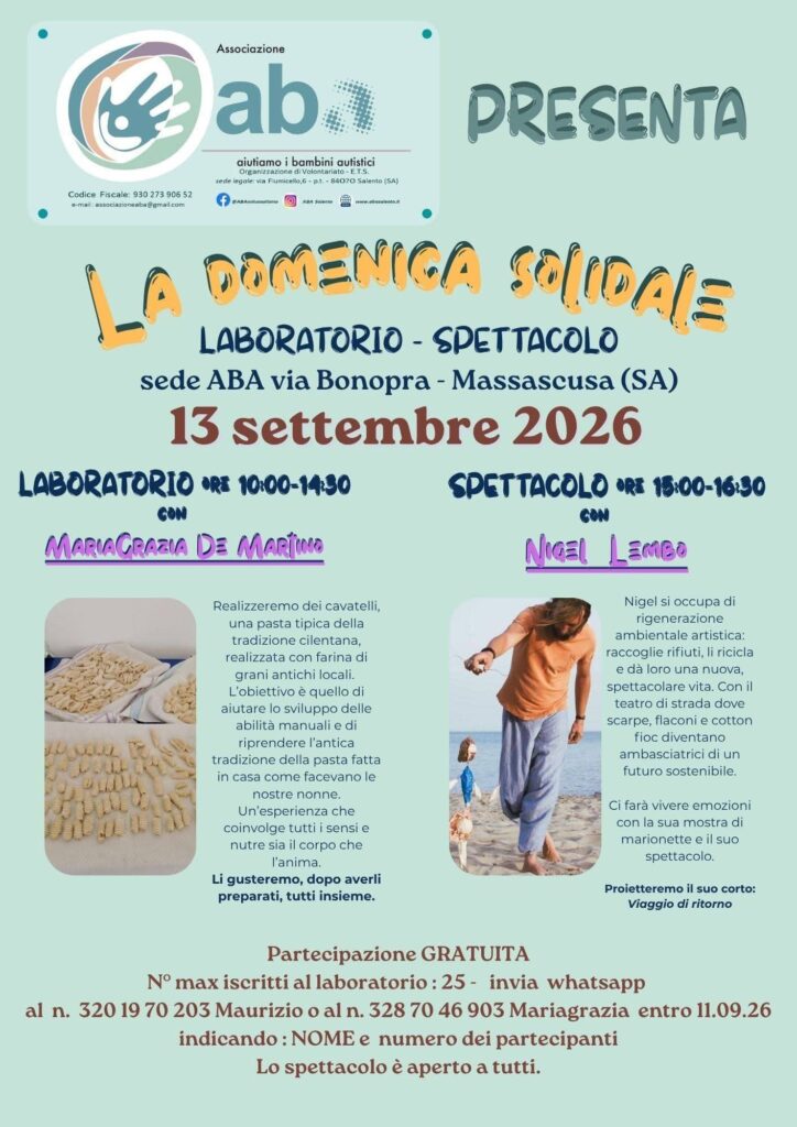 La domenica solidale
