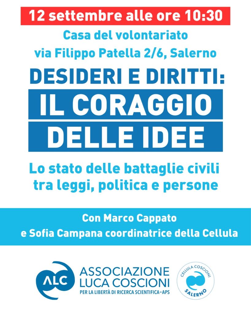 Desideri e diritti: il coraggio delle idee