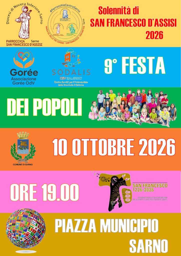 Nona festa dei popoli a Sarno