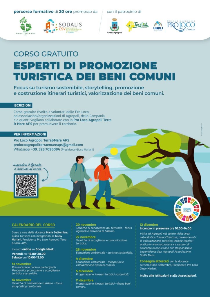 Esperti di promozione dei Beni Comuni