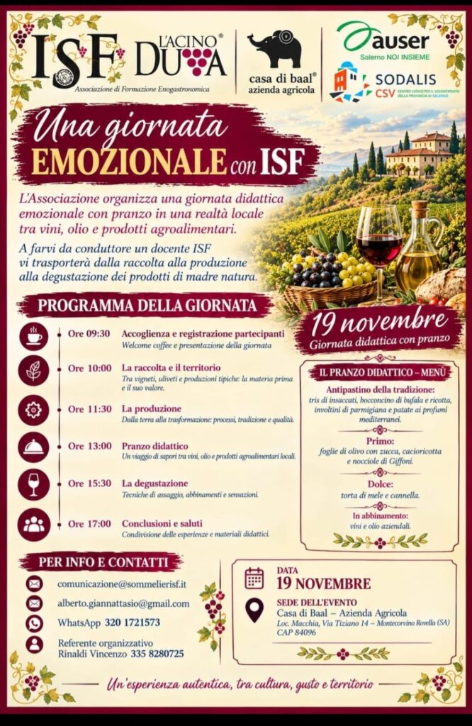 Una giornata emozionale con ISF