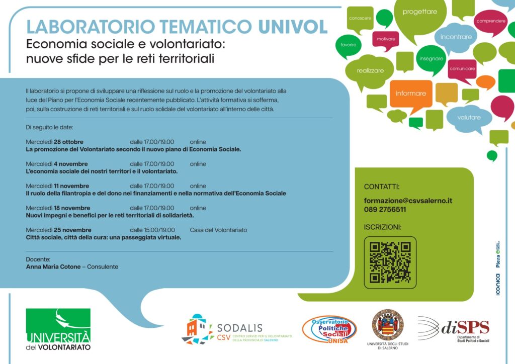 Economia sociale e Volontariato